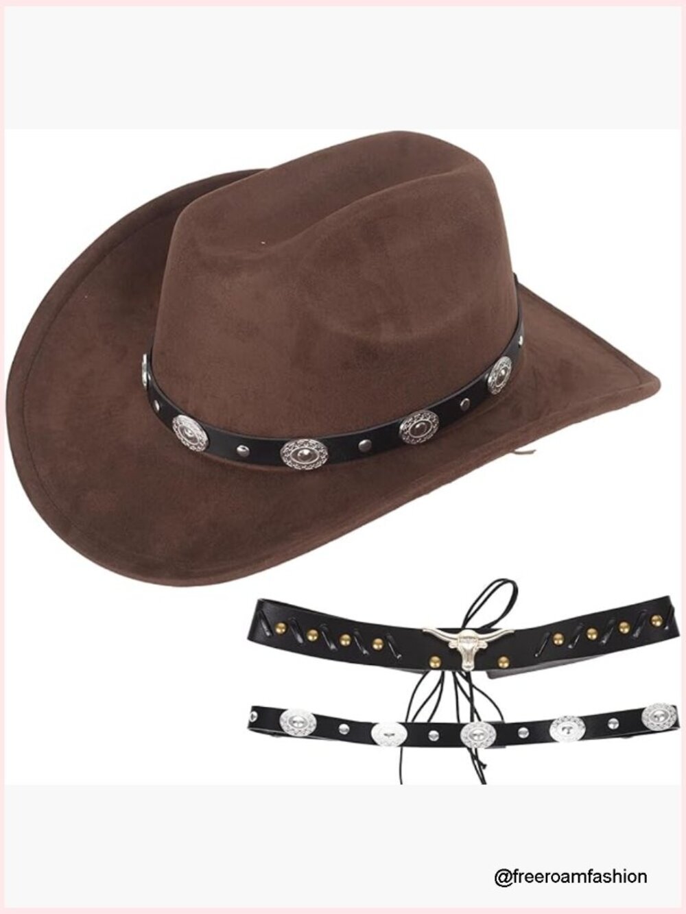 Preppy Sparkly Cowboy Hat for Women - Disco Ball Sequins Bachelorette Party